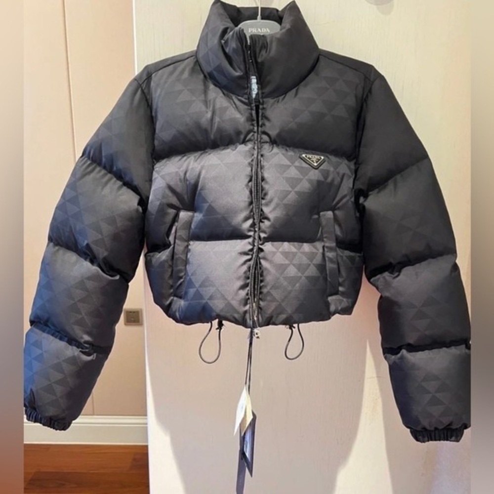 Prada Black Puffer Jacket